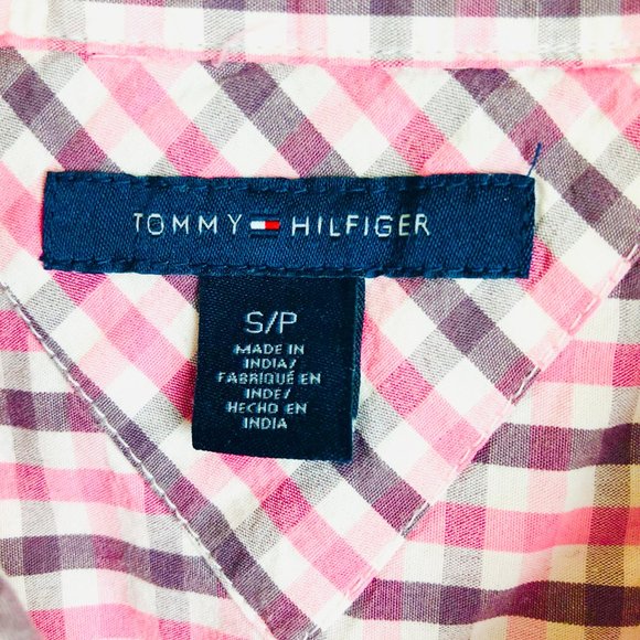 Used Women Small Tommy Hilfiger Button Down Shirt - Picture 3 of 6